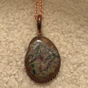 Petrified Agate Necklace